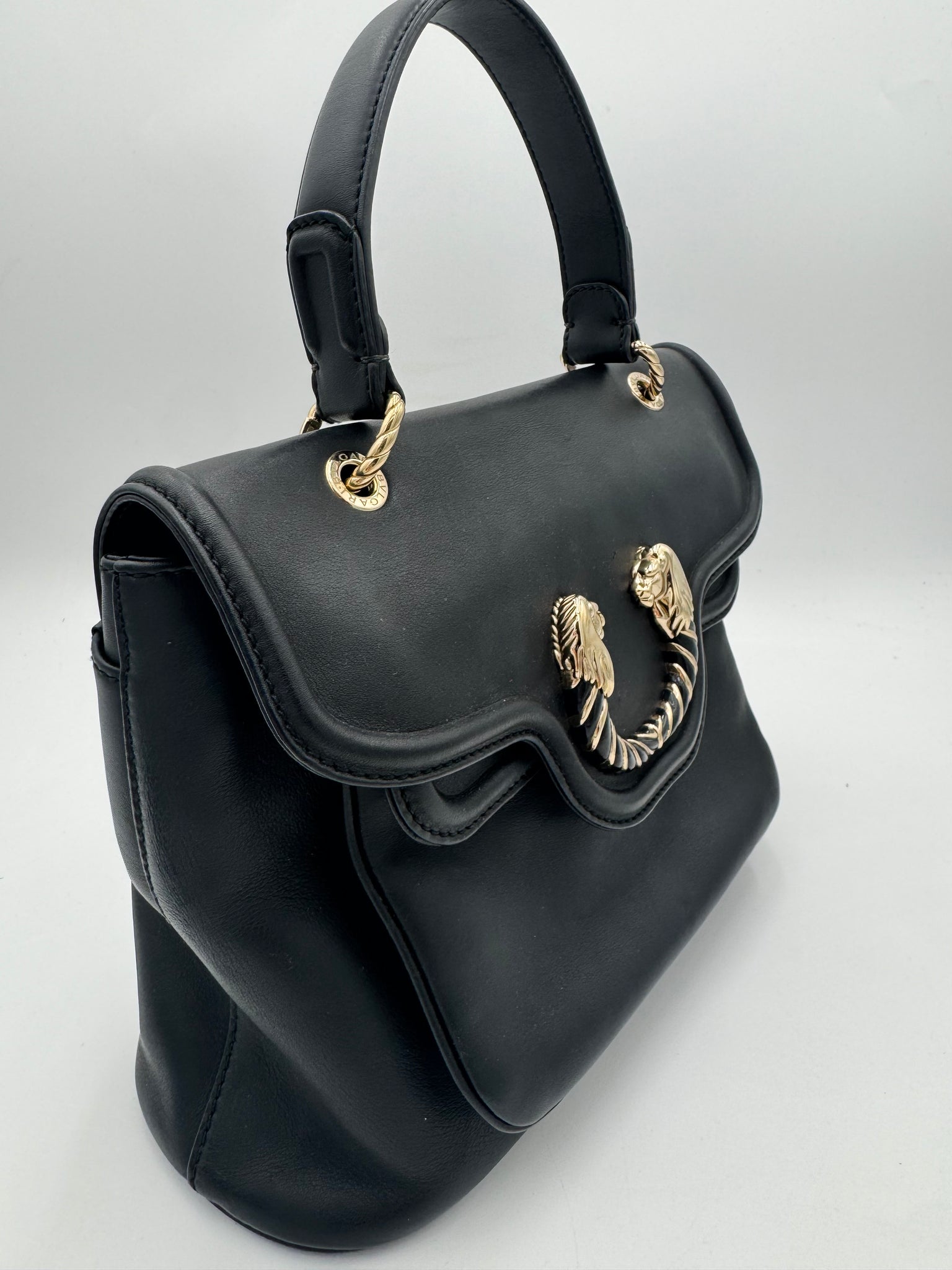 BVLGARI Leoni 2 -Way Tote Bag Black