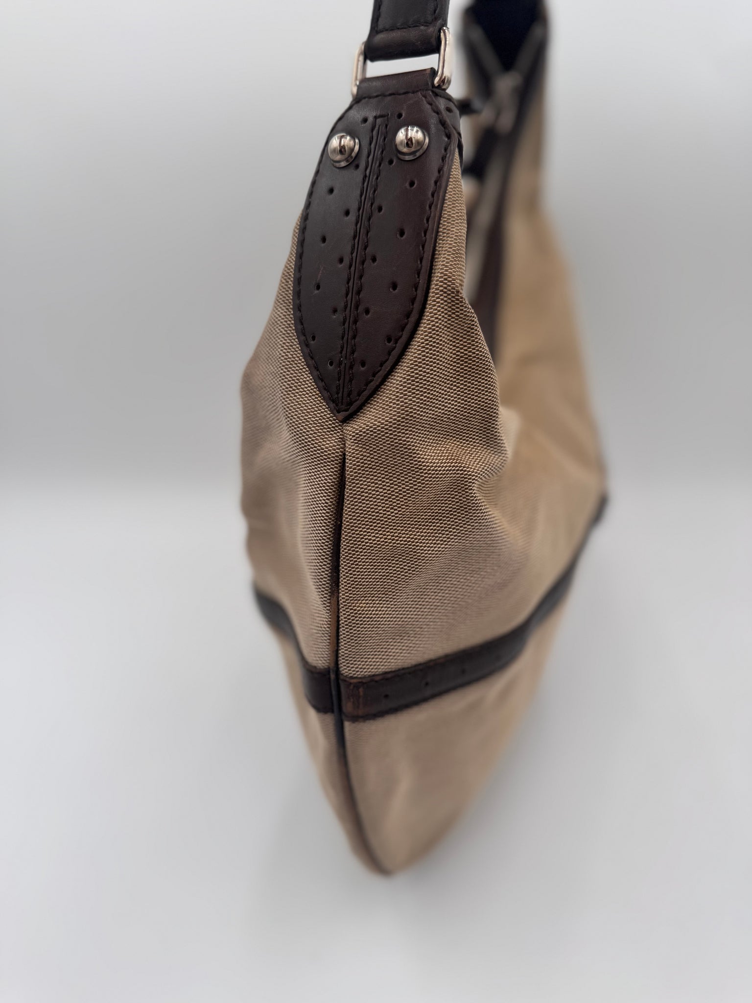 GUCCI Canvas Hobo