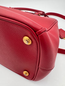 Prada Saffiano Leather Top Handle Bag