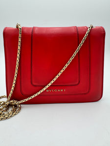 BVLGARI Serpenti Forever Bag Red
