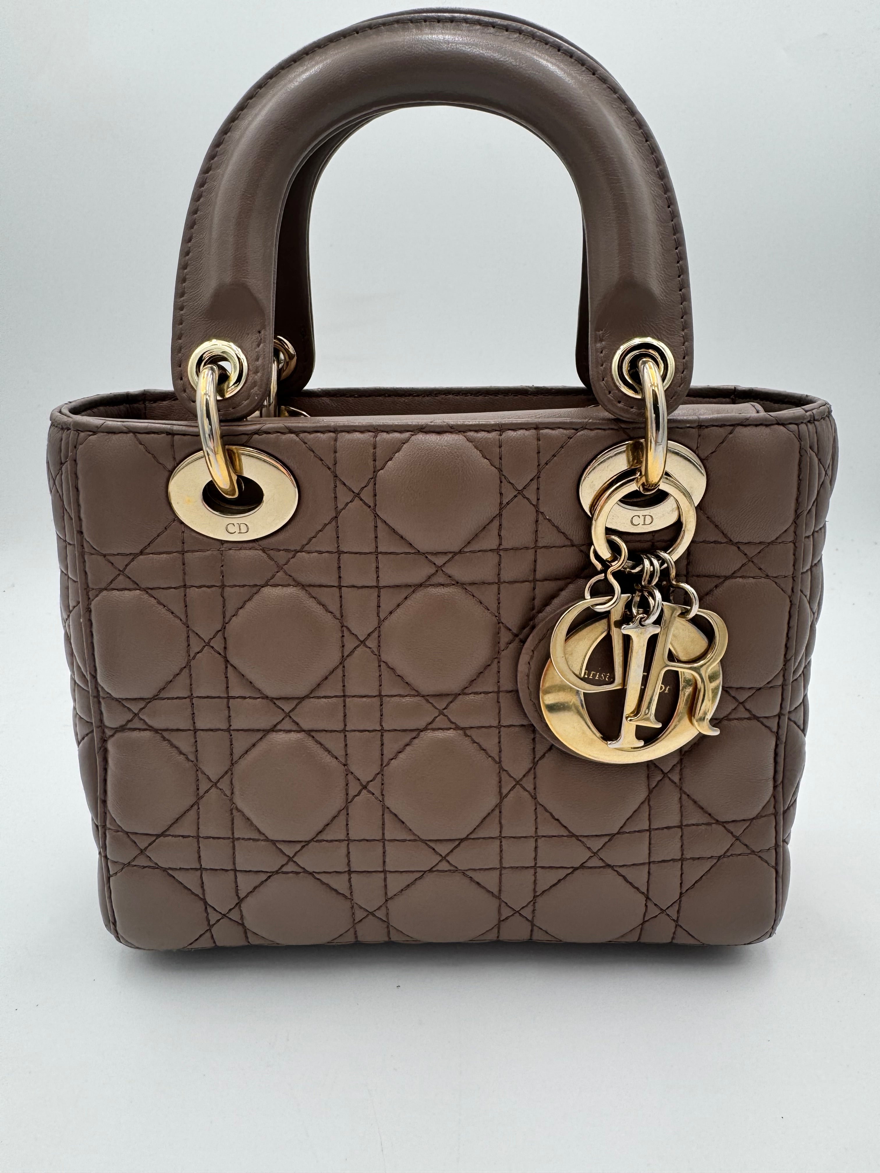 CHRISTIAN DIOR Small Lady Dior My ABCDIOR Bag