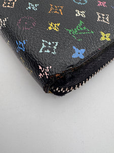 LOUIS VUITTON Murakami Grenade Wallet Black