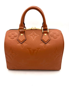 Louis Vuitton, Bags, Louis Vuitton Speedy Bandouliere 25 Cognac Wgift  Receipt