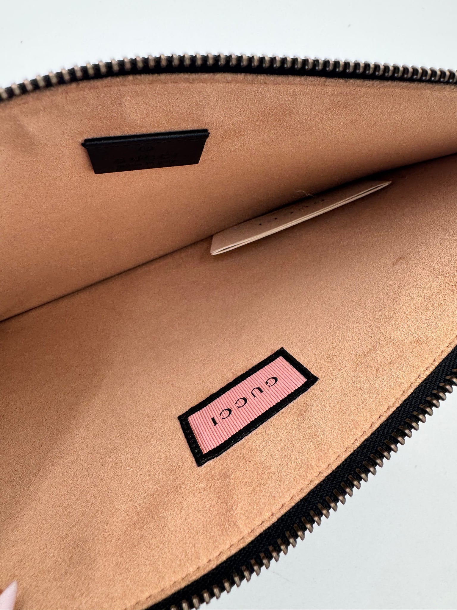 GUCCI Life is Gucci Clutch