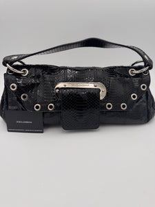 DOLCE & GABBANA East to West Shoulder Bag Black
