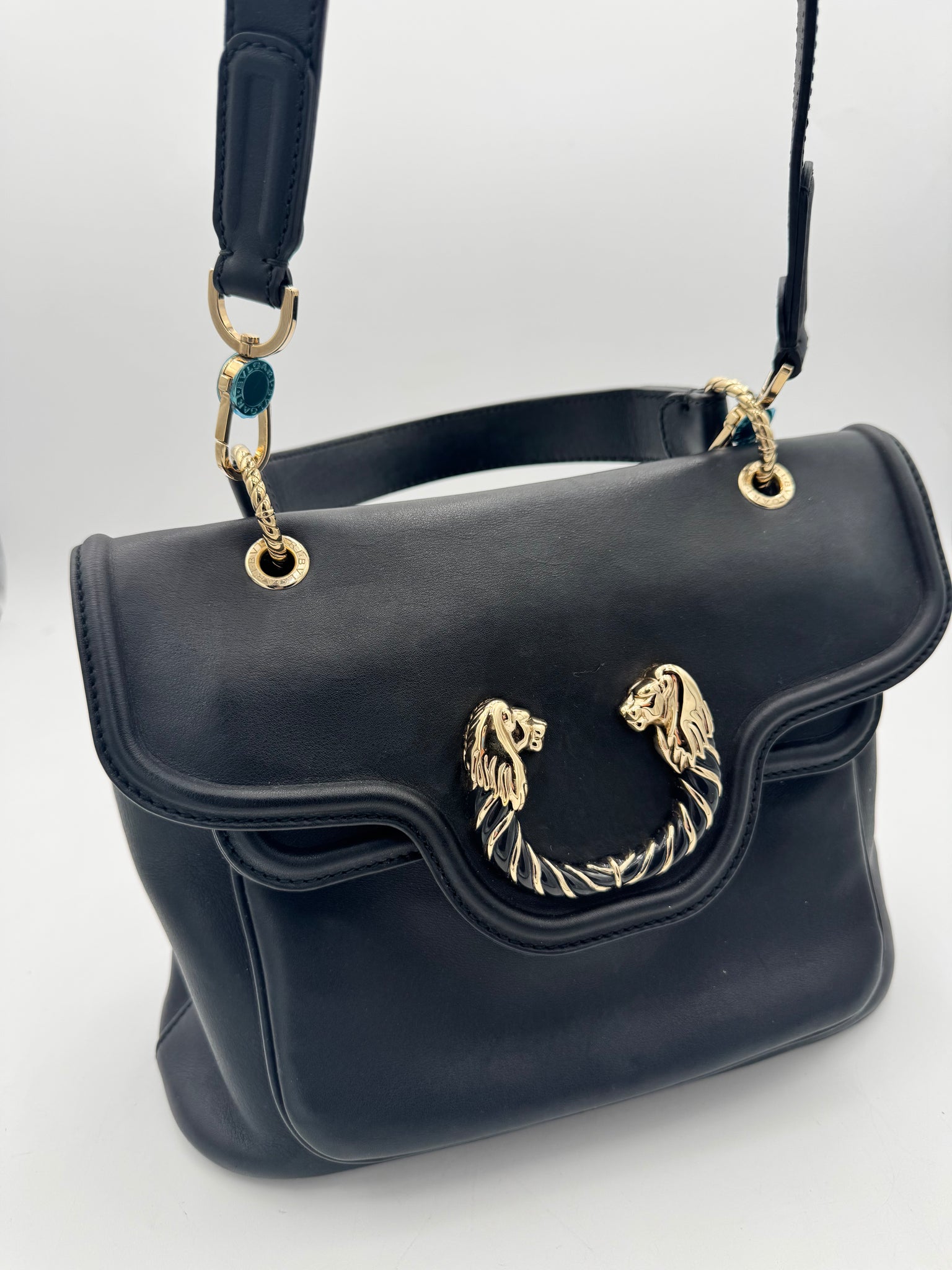 BVLGARI Leoni 2 -Way Tote Bag Black