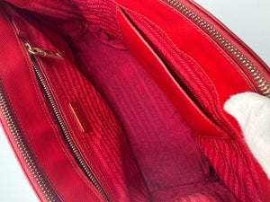 Prada Saffiano Leather Top Handle Bag