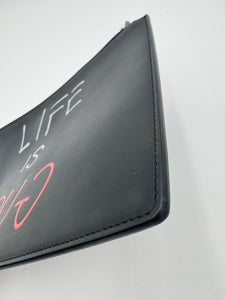 GUCCI Life is Gucci Clutch