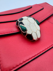BVLGARI Serpenti Forever Bag Red