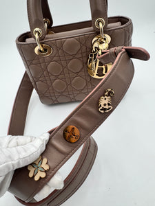 CHRISTIAN DIOR Small Lady Dior My ABCDIOR Bag