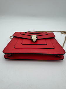 BVLGARI Serpenti Forever Bag Red