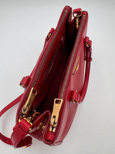 Prada Saffiano Leather Top Handle Bag