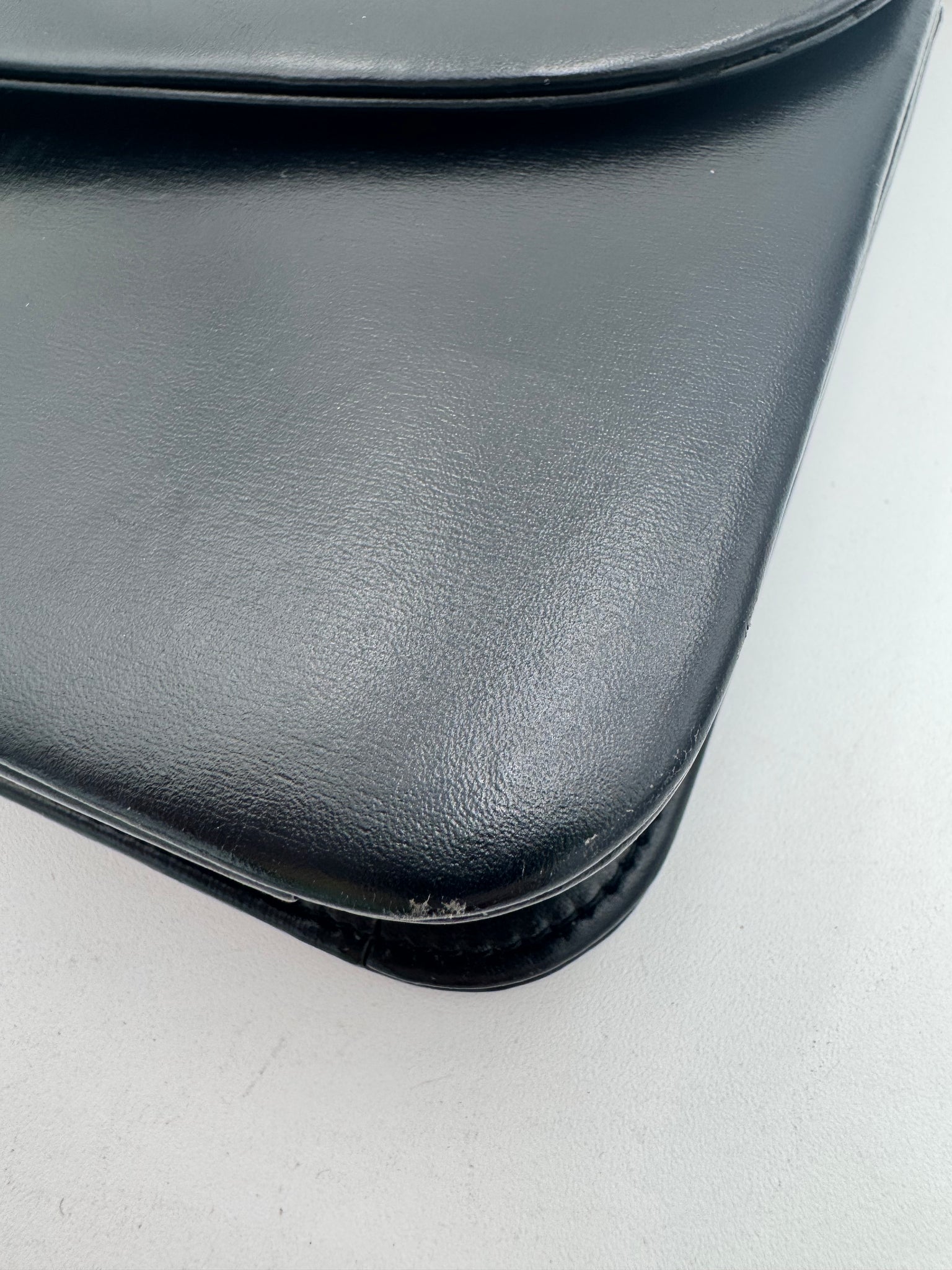 CHRISTIAN DIOR Vintage Flap Bag Black