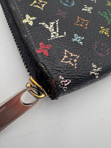 LOUIS VUITTON Murakami Grenade Wallet Black