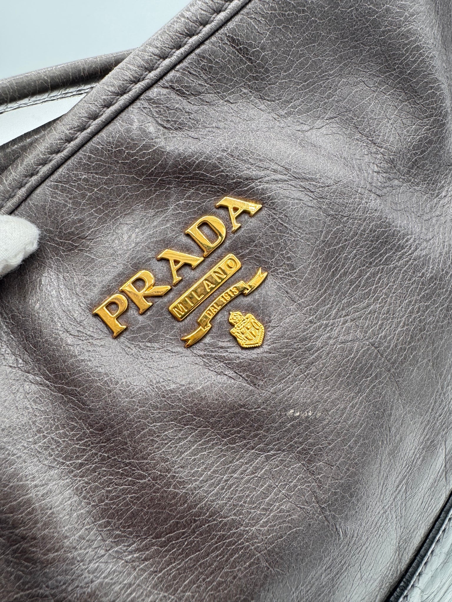PRADA Bi-Color Shoudler Bag