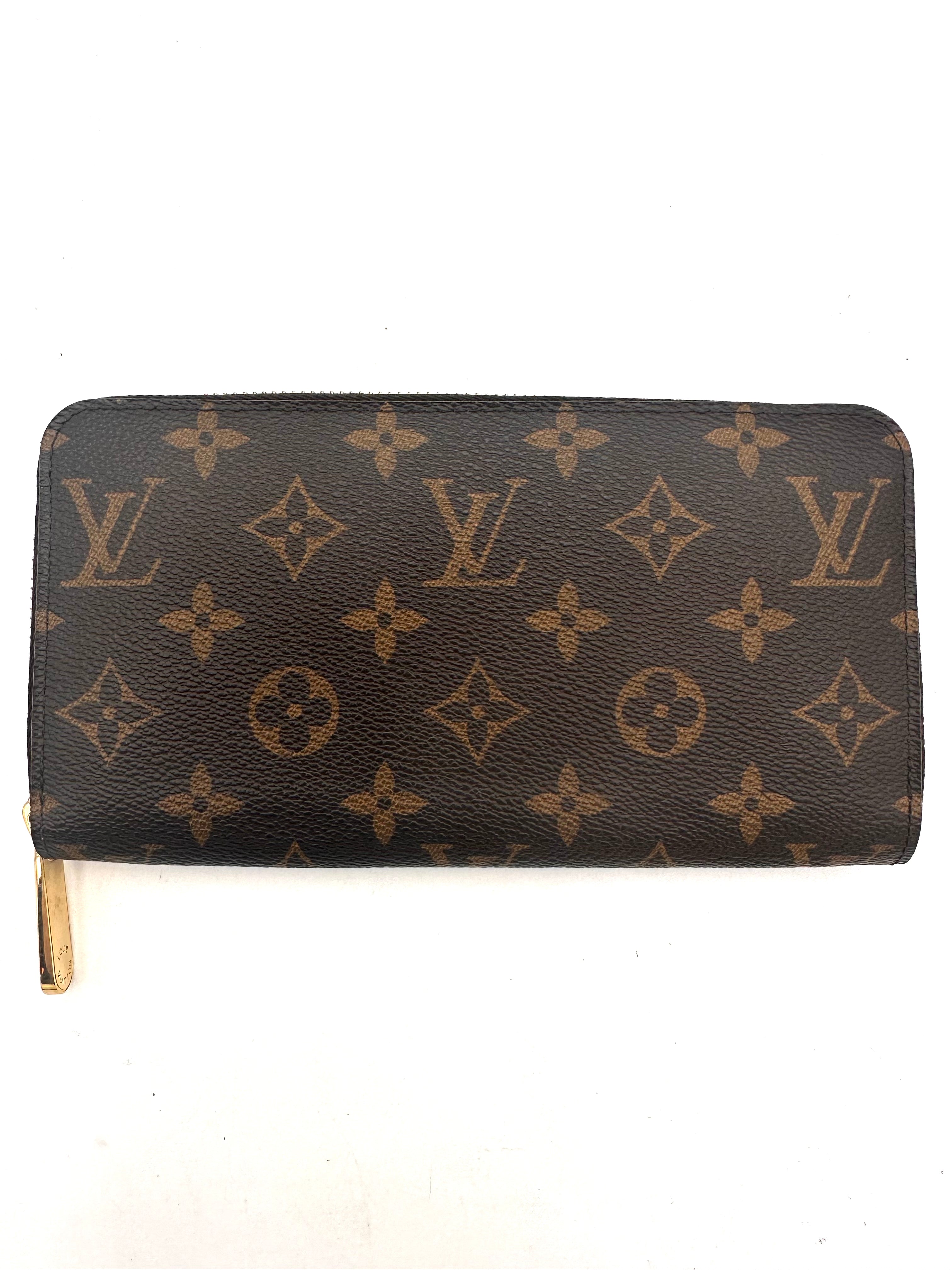 Louis Vuitton Zippy Wallet Monogram Brown in Coated Canvas/Leather with  Gold-tone - US