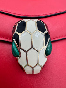 BVLGARI Serpenti Forever Bag Red