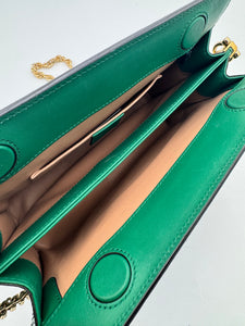GUCCI Ophidia Chain Shoulder Bag Snakeskin