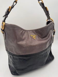 PRADA Bi-Color Shoudler Bag