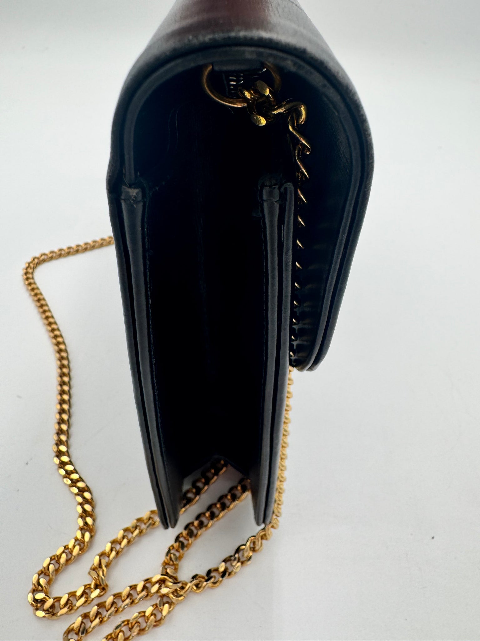 CHRISTIAN DIOR Vintage Flap Bag Black