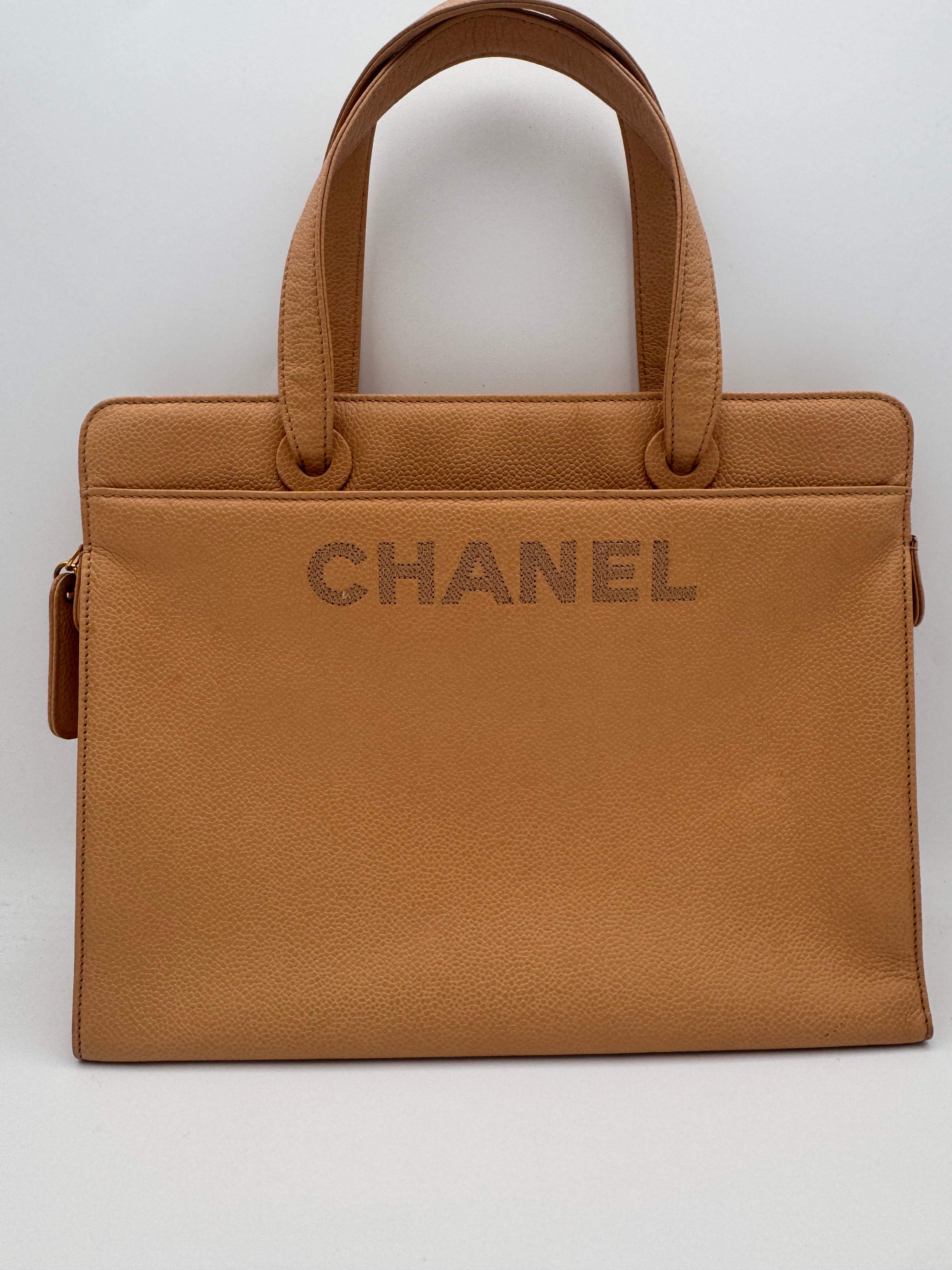 CHANEL Caviar LAX Tote