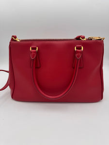 Prada Saffiano Leather Top Handle Bag