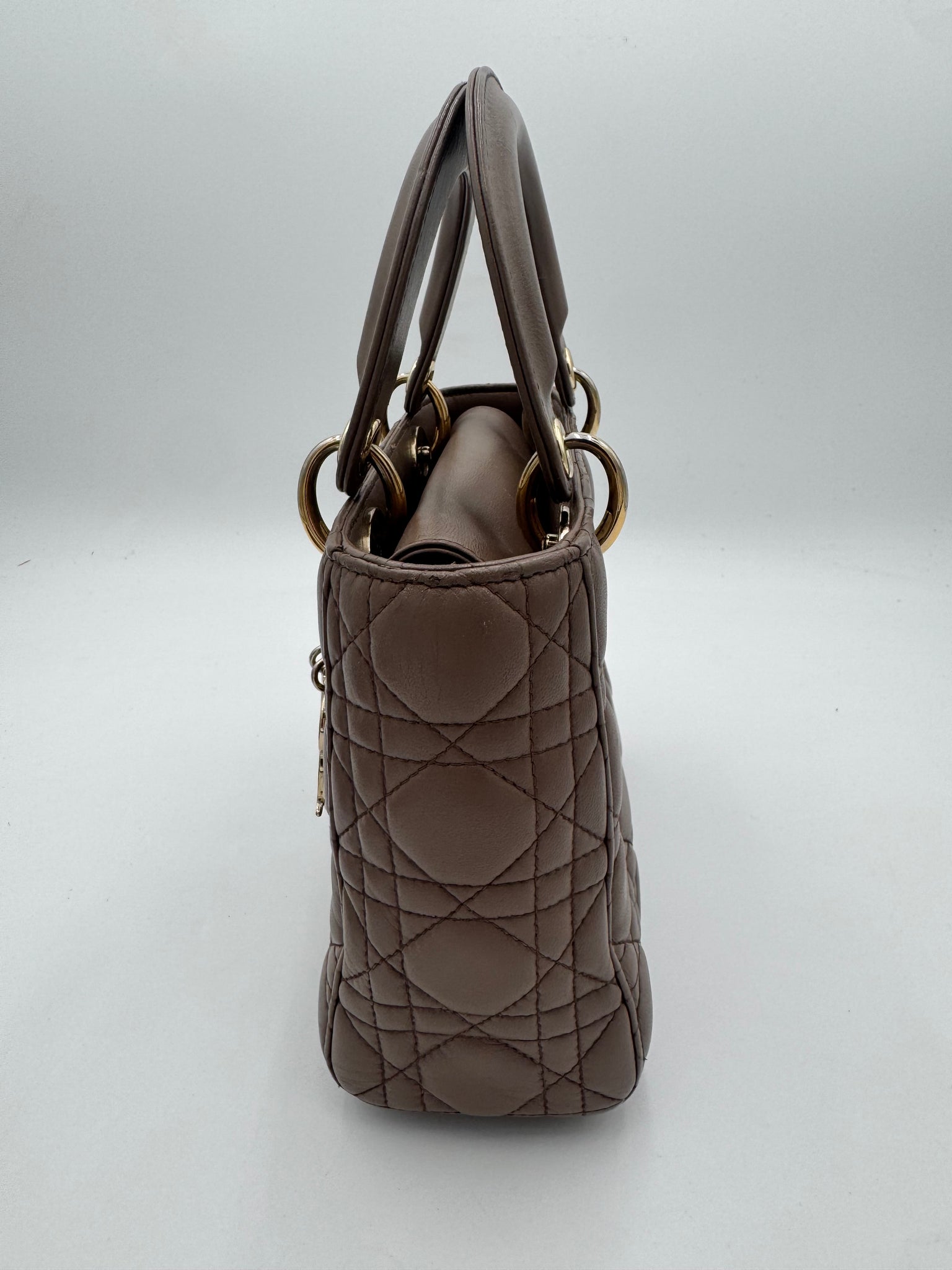 CHRISTIAN DIOR Small Lady Dior My ABCDIOR Bag