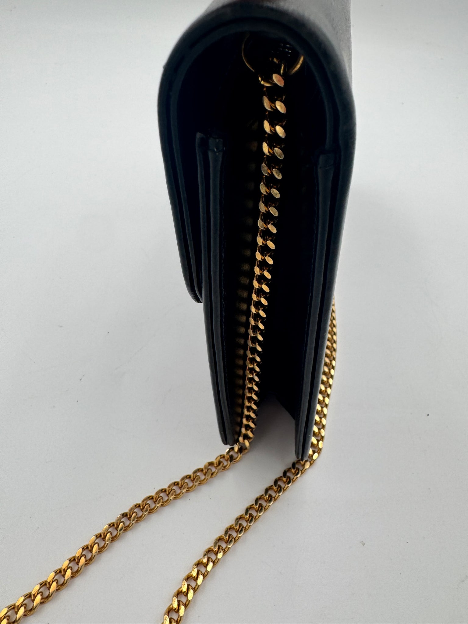 CHRISTIAN DIOR Vintage Flap Bag Black