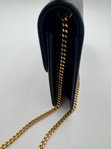CHRISTIAN DIOR Vintage Flap Bag Black