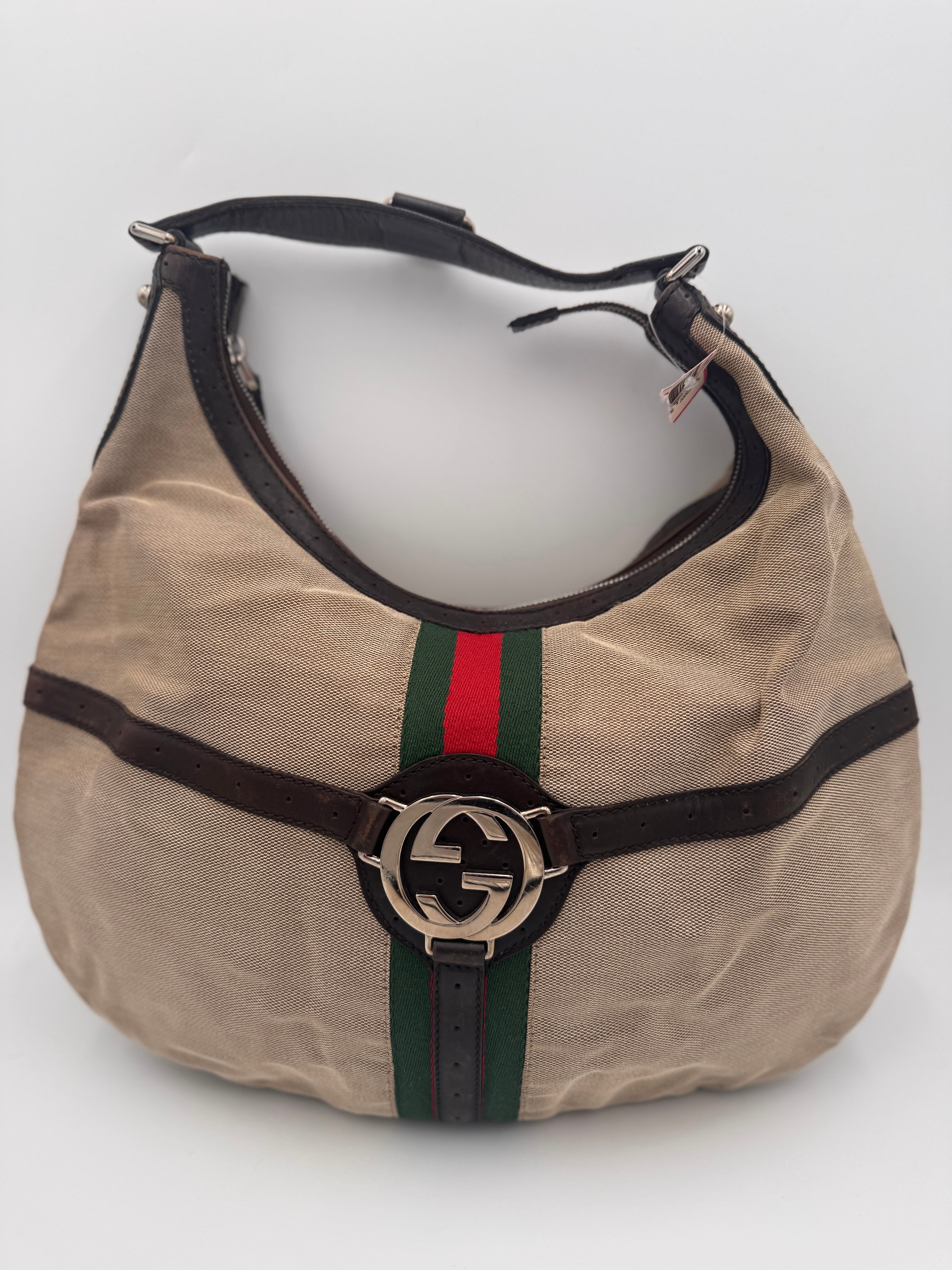 GUCCI Canvas Hobo