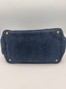 PRADA Canapa Tote Denim
