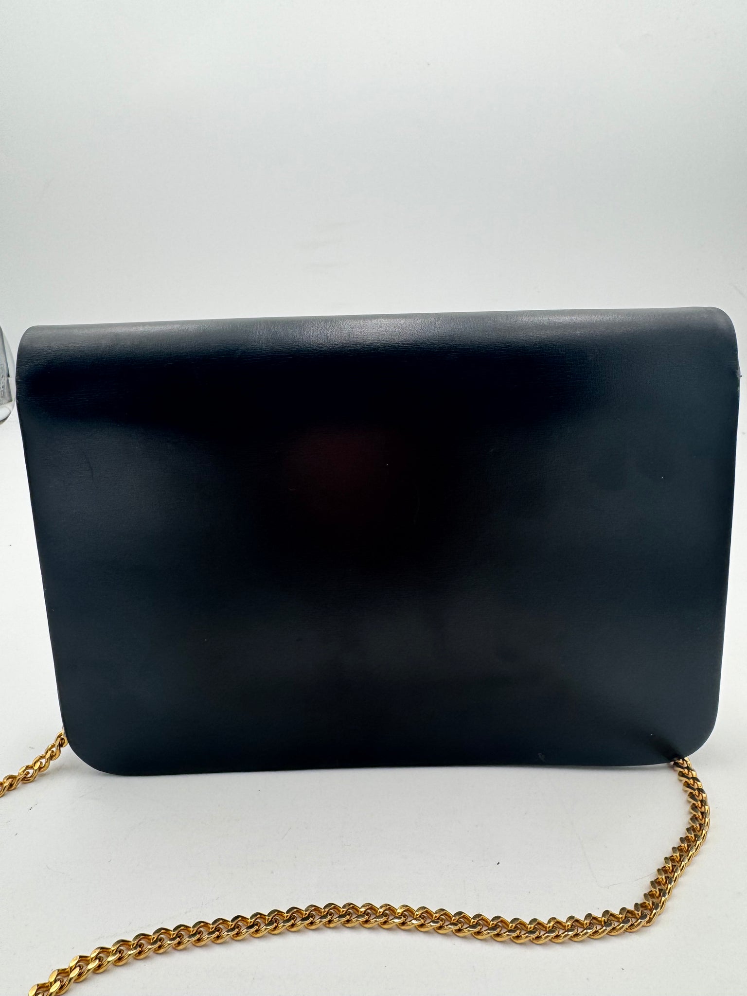 CHRISTIAN DIOR Vintage Flap Bag Black
