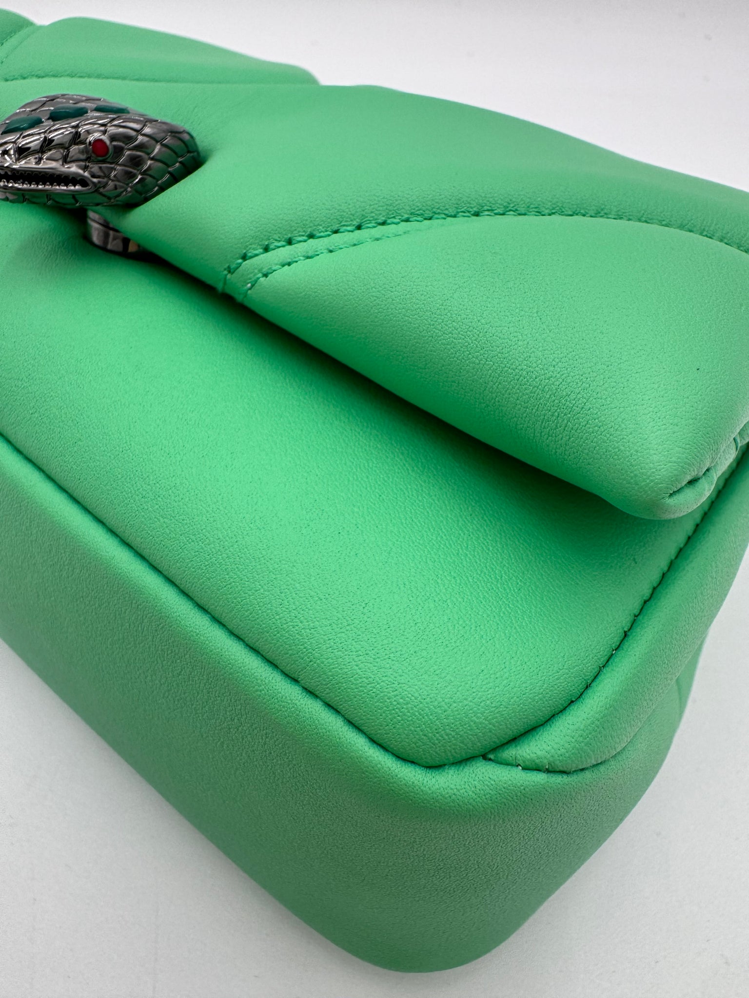 BVLGARI Mini Serpenti Cabochon Messenger Bag
