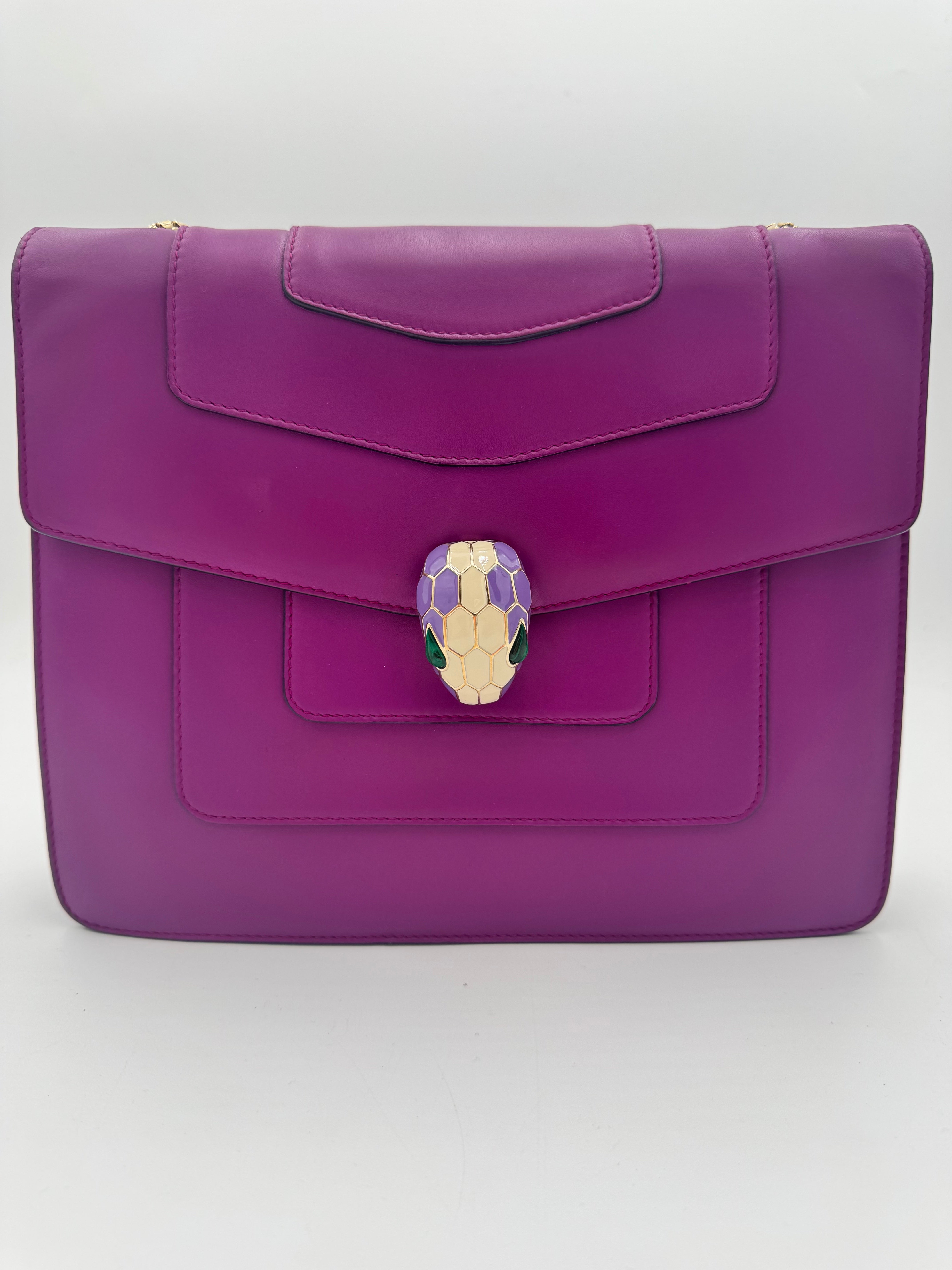 BVLGARI Serpenti Forever Bag Mulberry Fuchsia