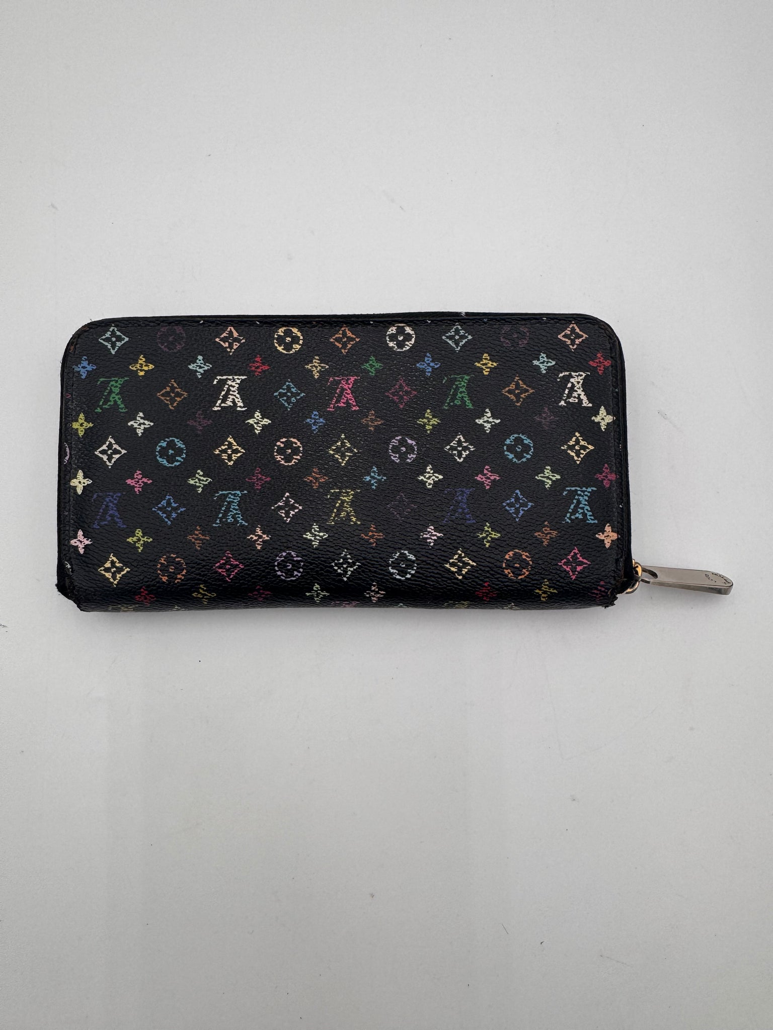 LOUIS VUITTON Murakami Grenade Wallet Black