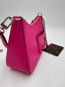 LOUIS VUITTON Marellini Epi Leather Pink