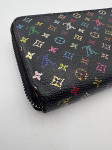 LOUIS VUITTON Murakami Grenade Wallet Black