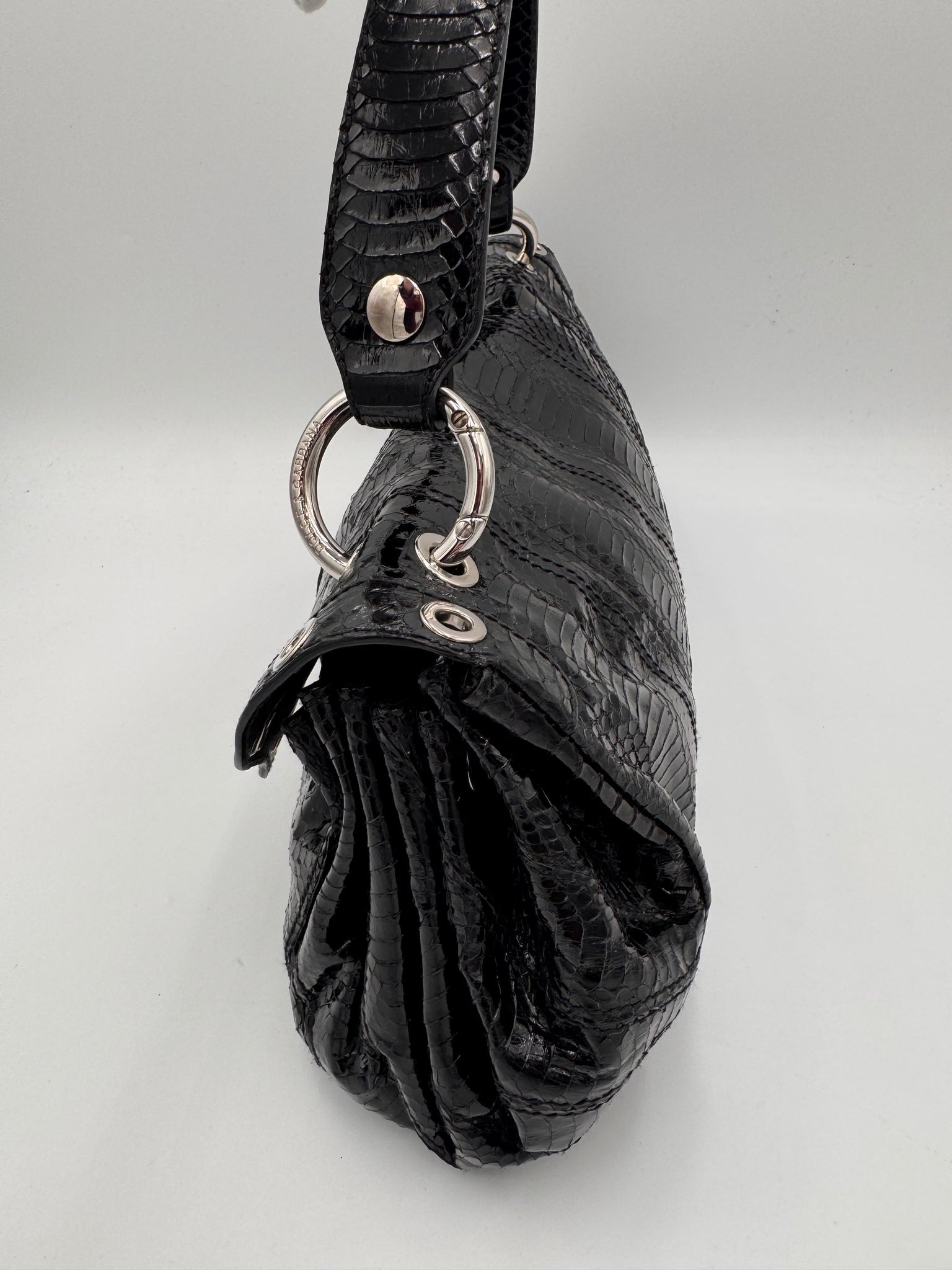 DOLCE & GABBANA East to West Shoulder Bag Black