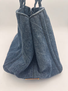 PRADA Canapa Tote Denim