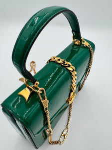 GUCCI Sylvie 1969 Top Handle Bag Green