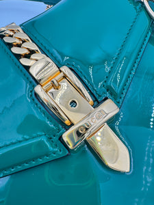 GUCCI Sylvie 1969 Top Handle Bag Green