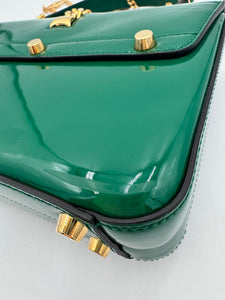 GUCCI Sylvie 1969 Top Handle Bag Green