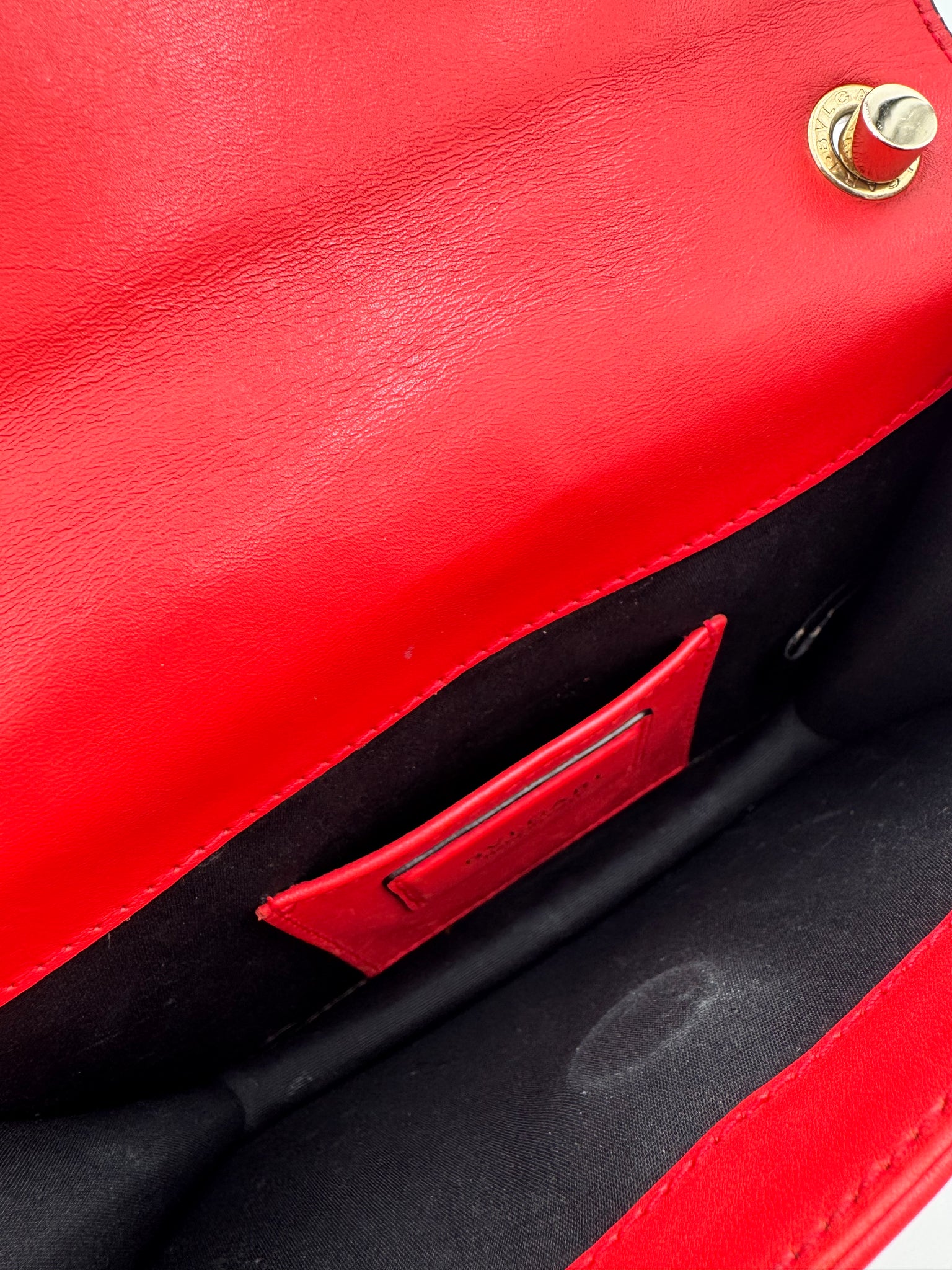 BVLGARI Serpenti Forever Bag Red