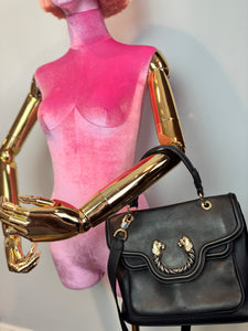 BVLGARI Leoni 2 -Way Tote Bag Black