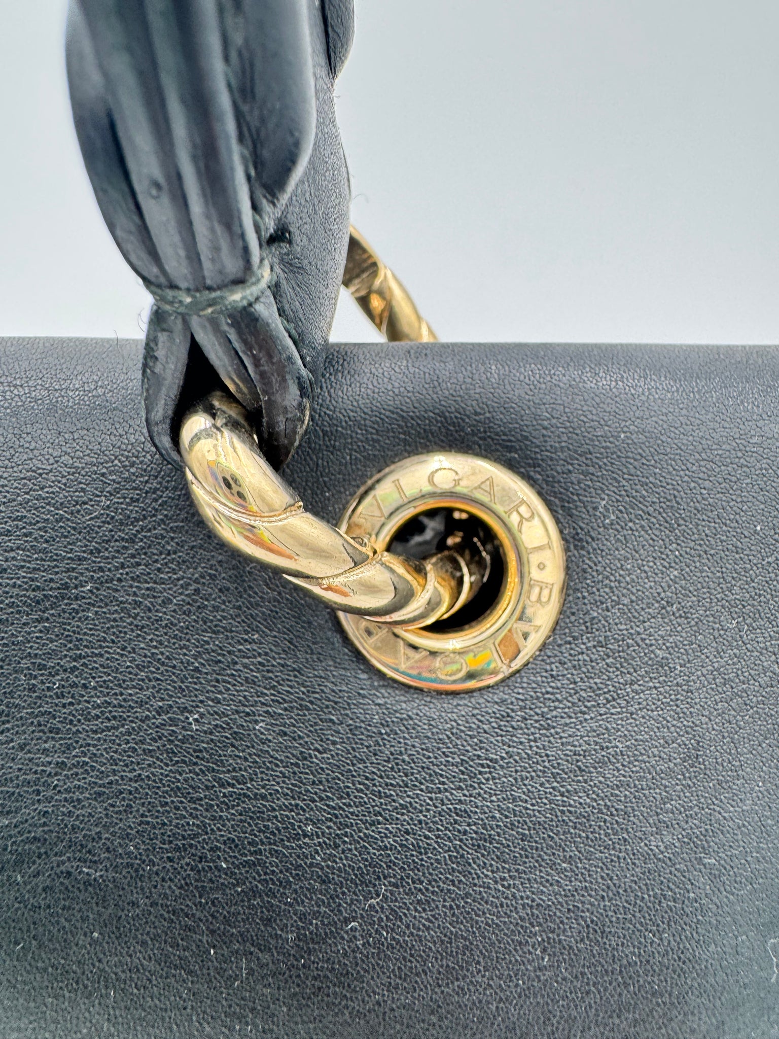 BVLGARI Leoni 2 -Way Tote Bag Black