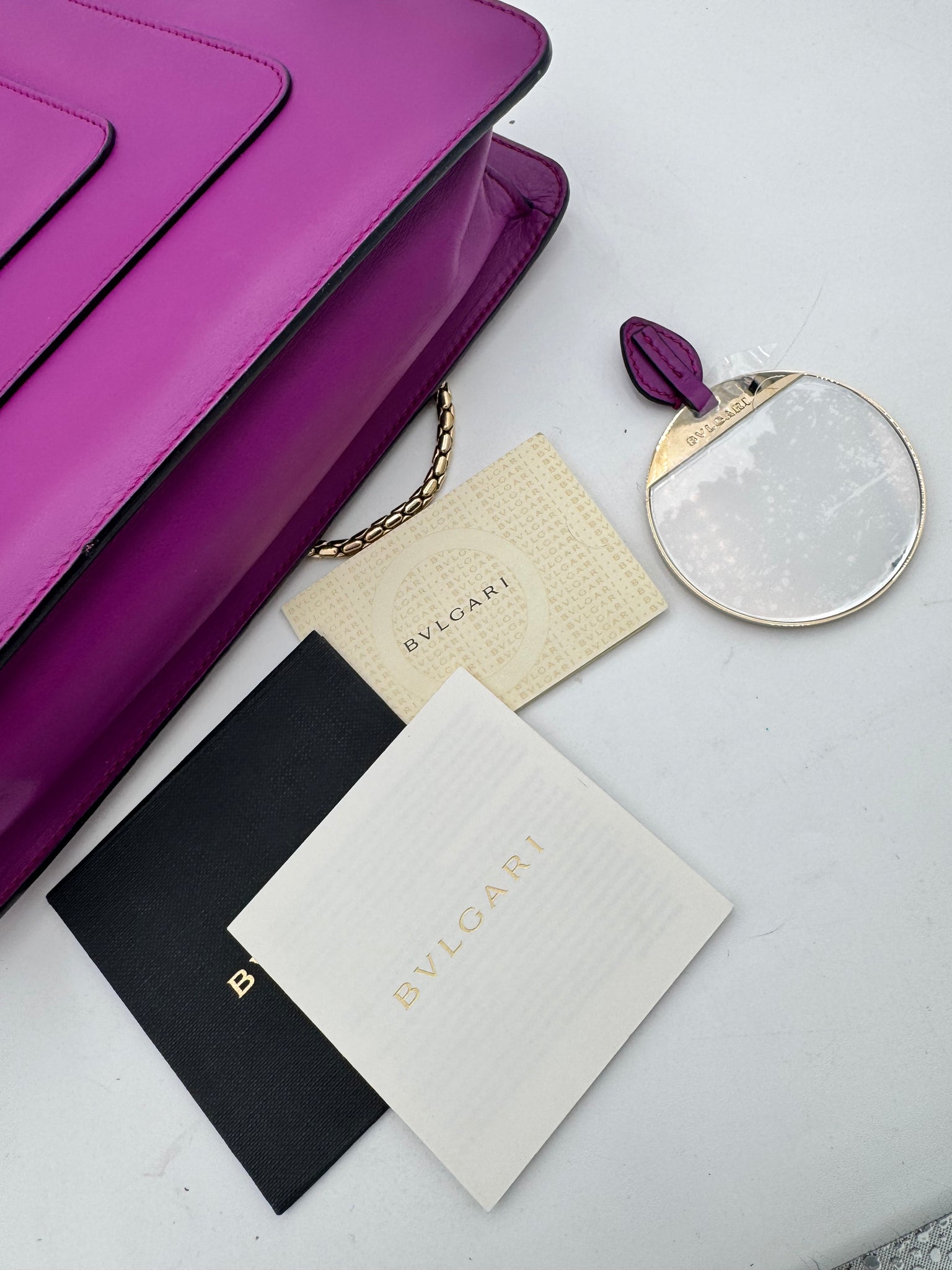 BVLGARI Serpenti Forever Bag Mulberry Fuchsia