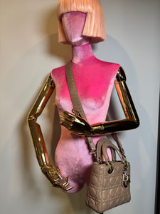CHRISTIAN DIOR Small Lady Dior My ABCDIOR Bag