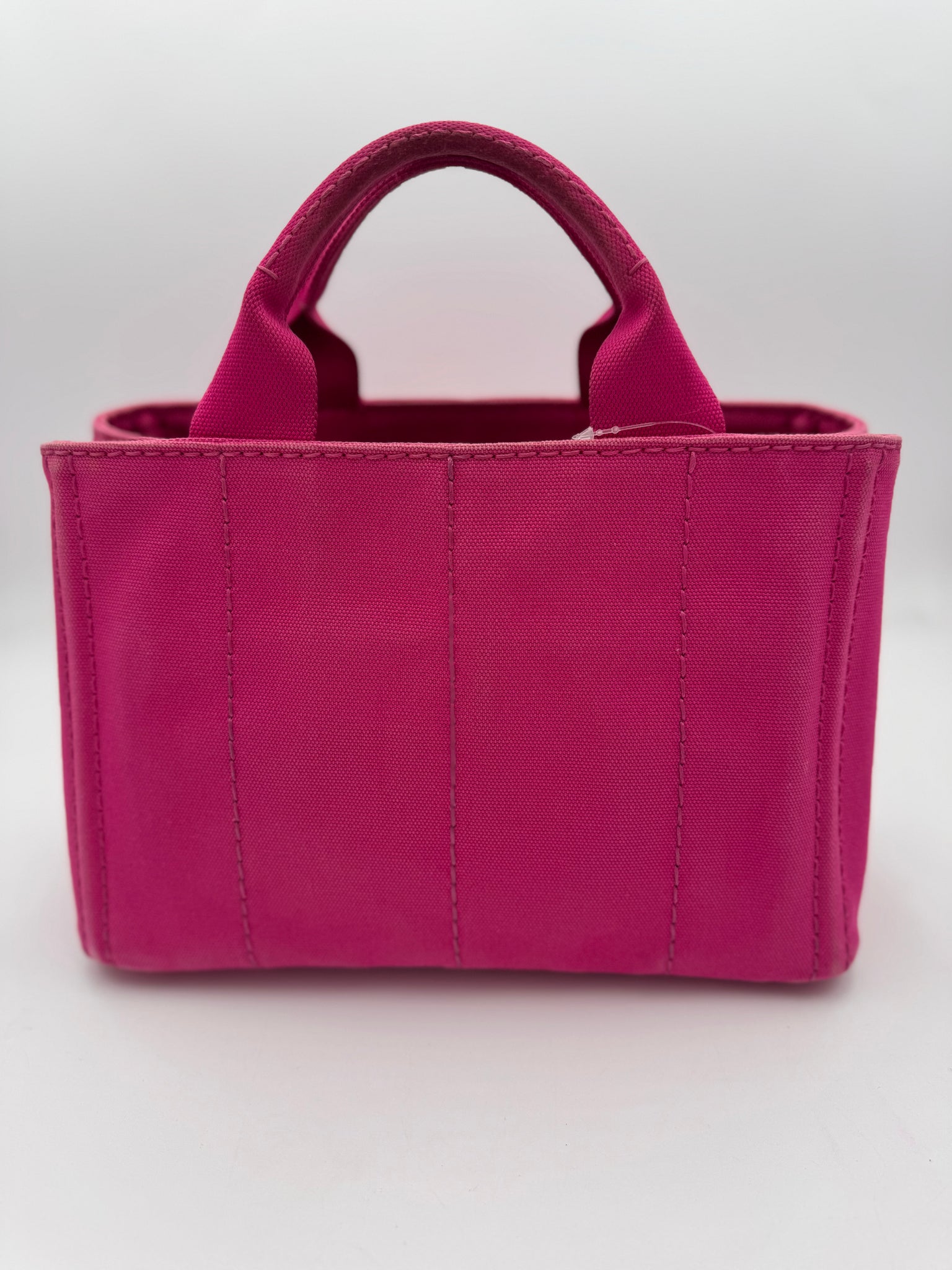 PRADA Canapa Tote Pink