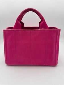 PRADA Canapa Tote Pink