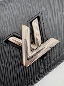 LOUIS VUITTON Epi Leather Twist wallet on Chain